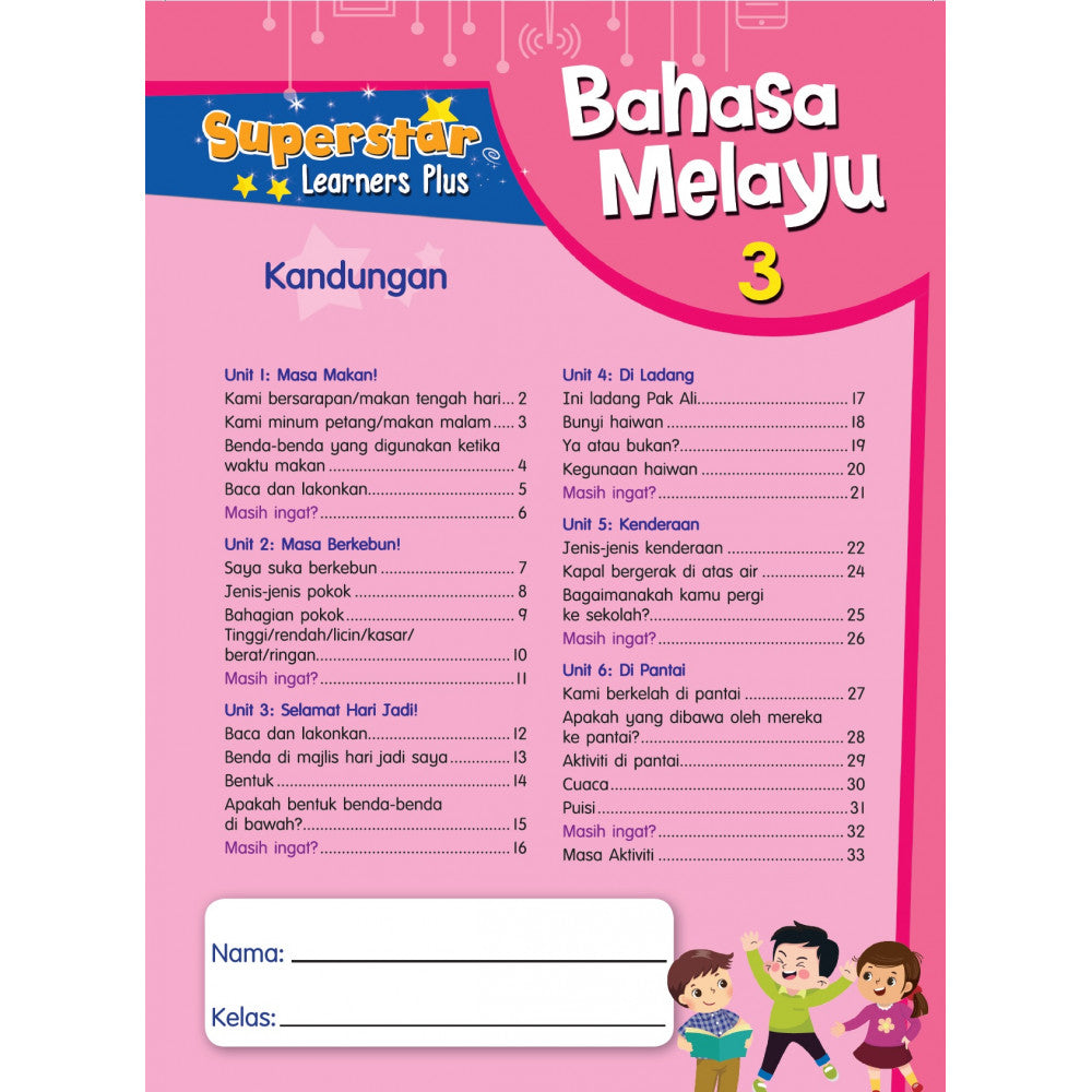Superstar Learners Plus-Bahasa Melayu 3