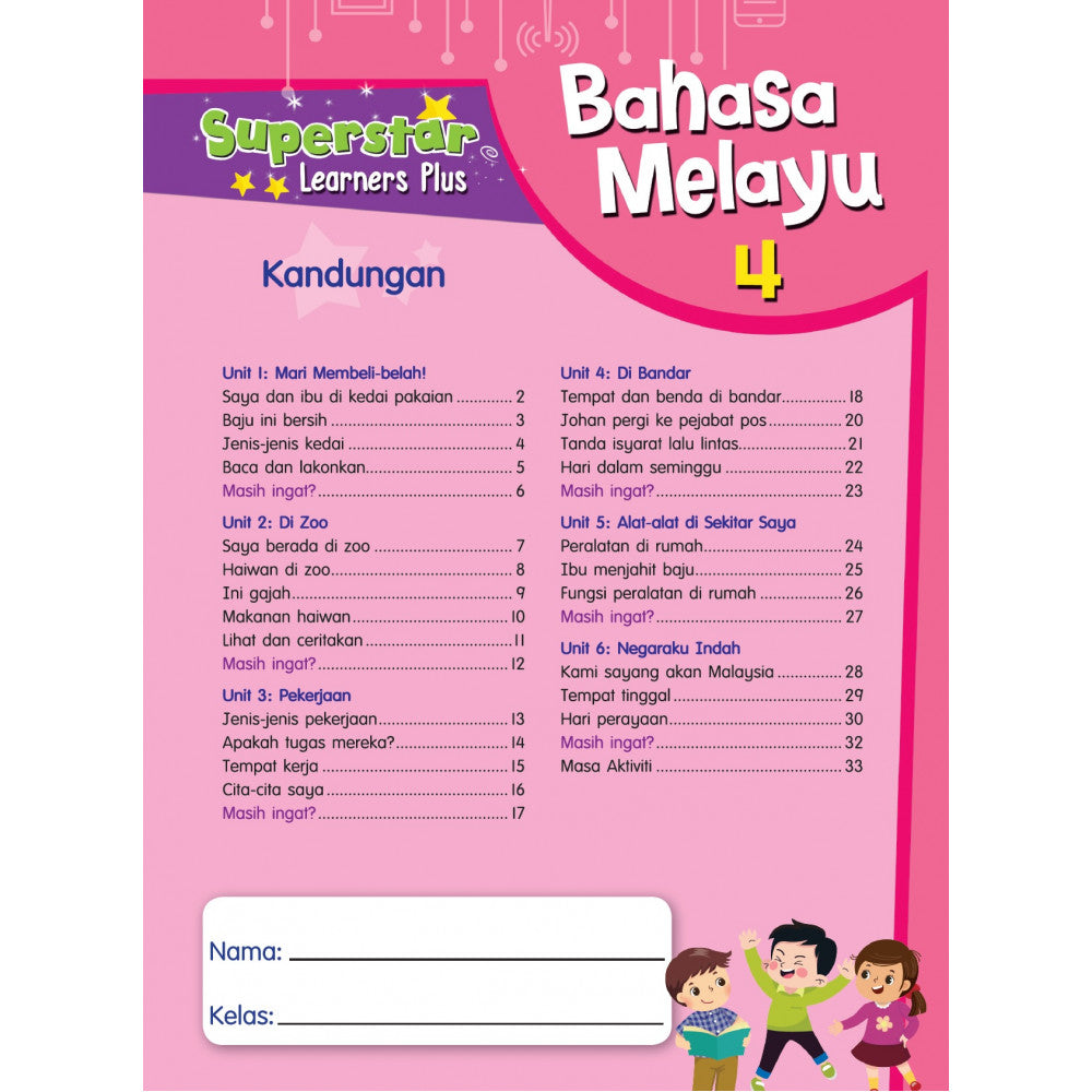 Superstar Learners Plus-Bahasa Melayu 4
