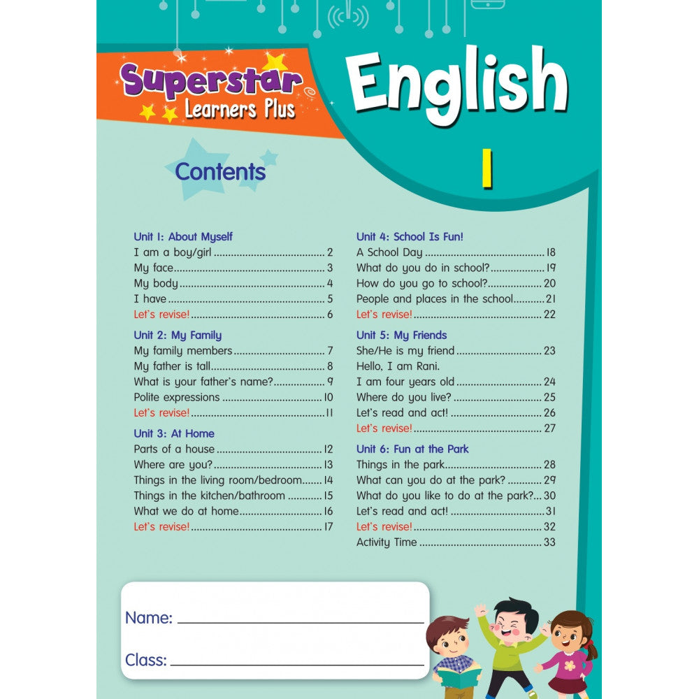 Superstar Learners Plus-English 1