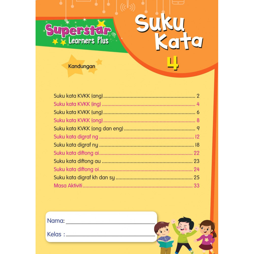 Superstar Learners Plus-Suku Kata 4