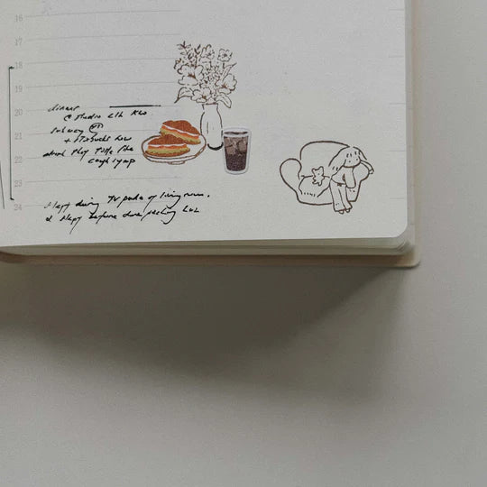 SOM Studio x msbulat Rubber Stamp: Moments I Imagine-Teddy Imagination