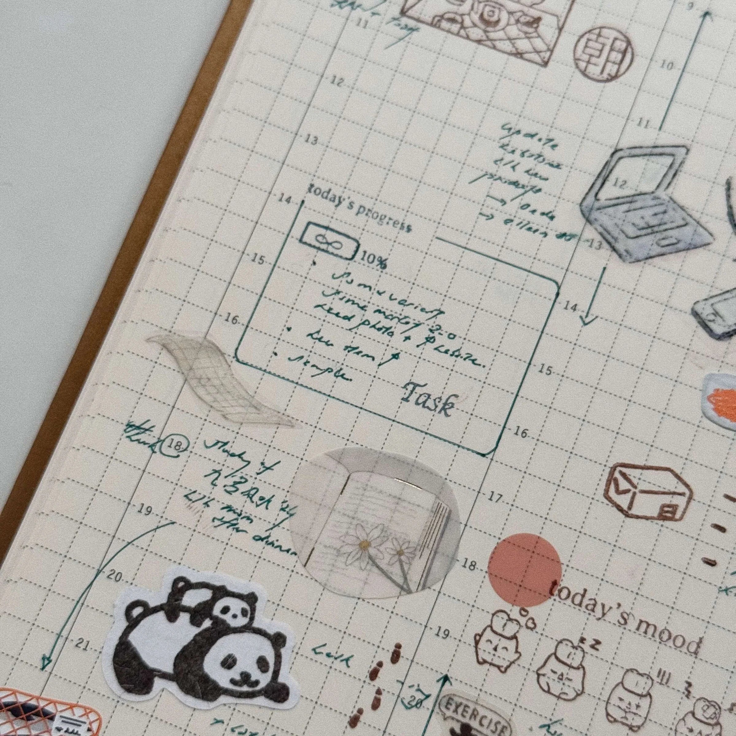 SOM Studio x elsiewithlove Rubber Stamp: Making Progression-ing!-Kakpoot Hungriness Bar