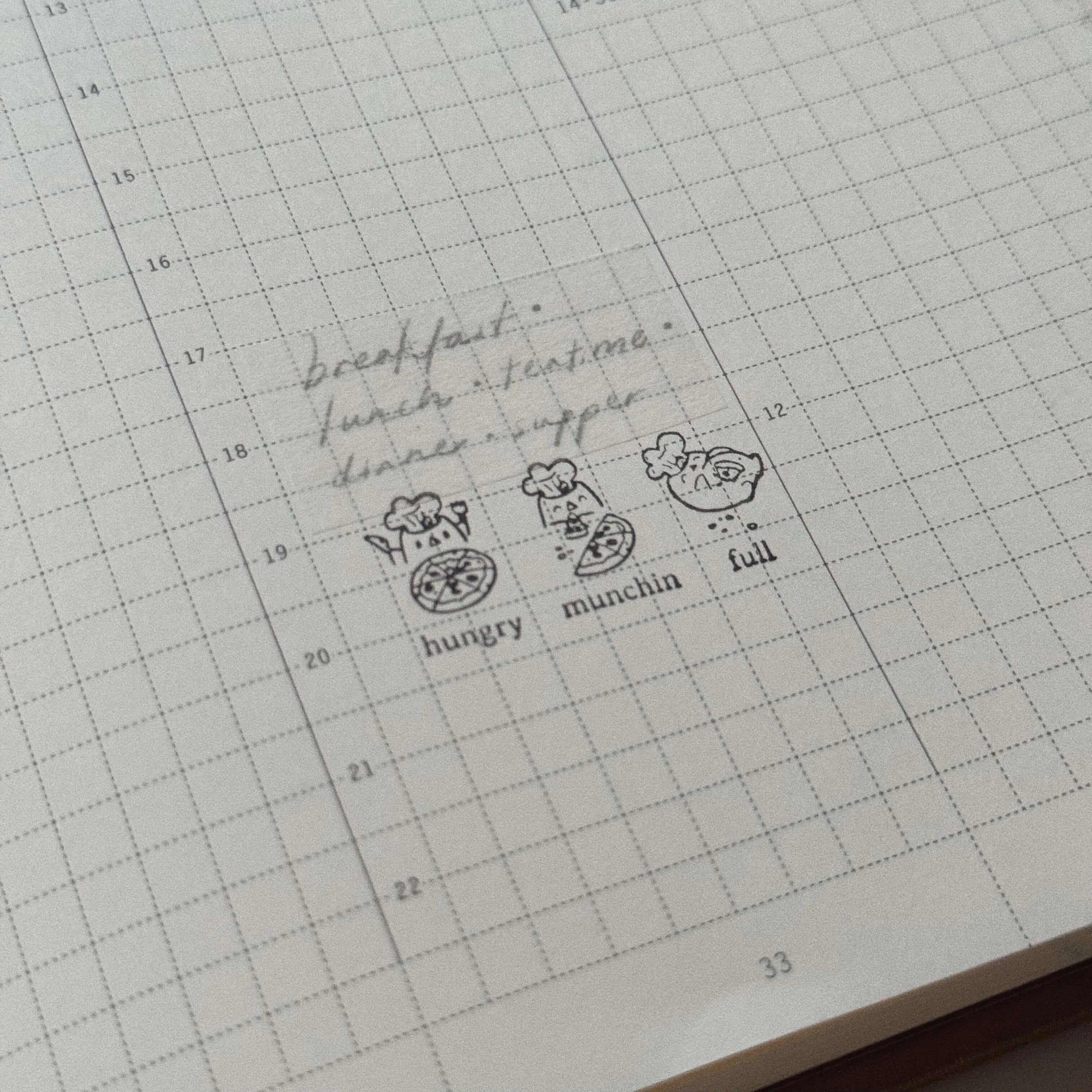 SOM Studio x elsiewithlove Rubber Stamp: Making Progression-ing!-Kakpoot Hungriness Bar