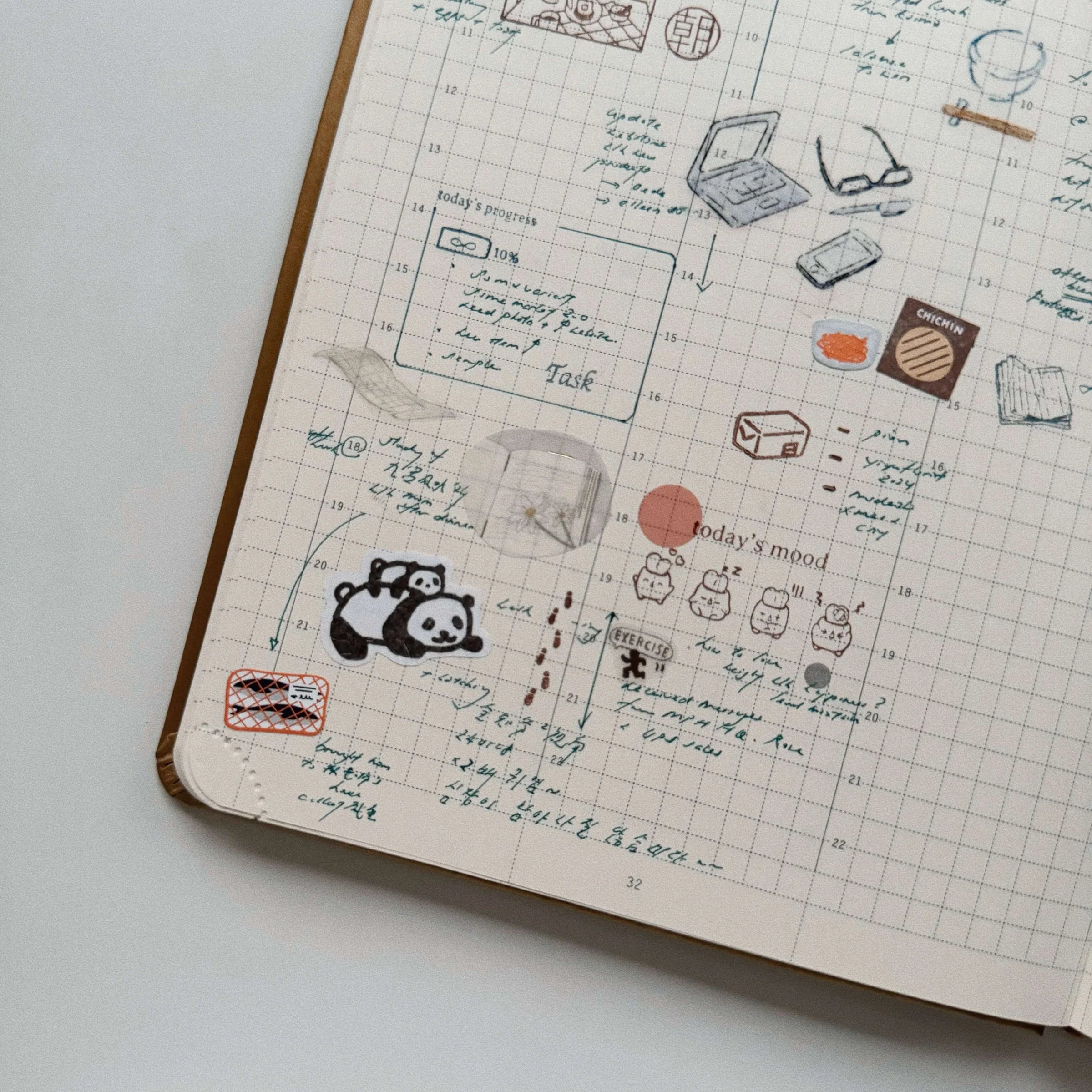 SOM Studio x elsiewithlove Rubber Stamp: Making Progression-ing!-Kakpoot Emotion Palette