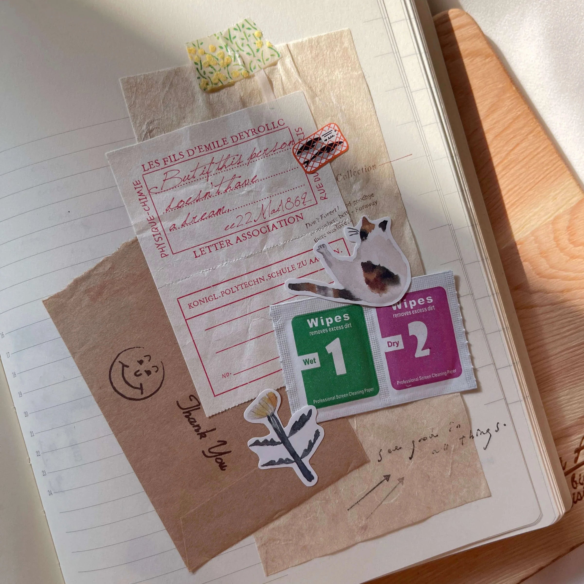 PION Die-Cut Stickers: Cat Girl