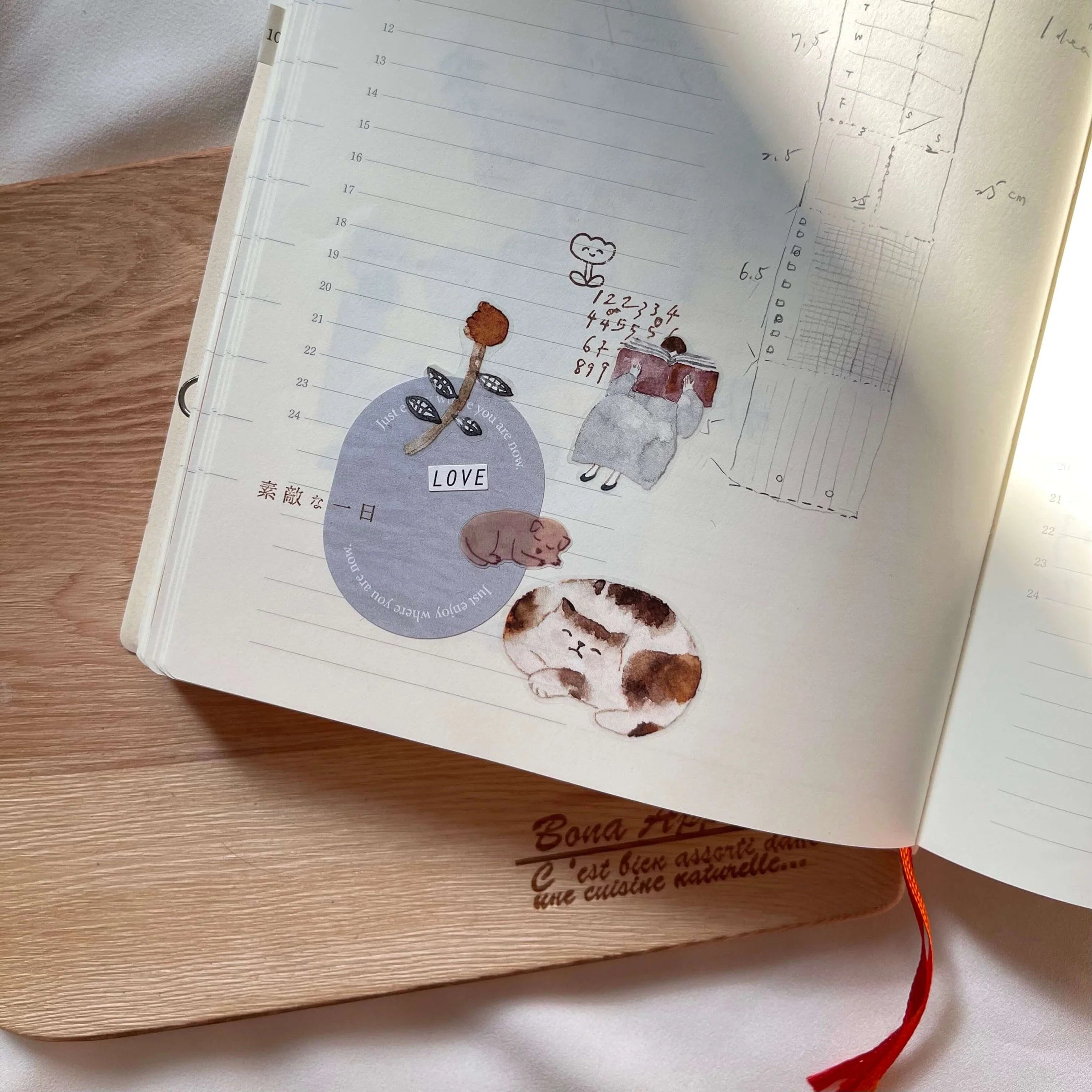 PION PET Tape Sample Roll 100cm: Cat Girl