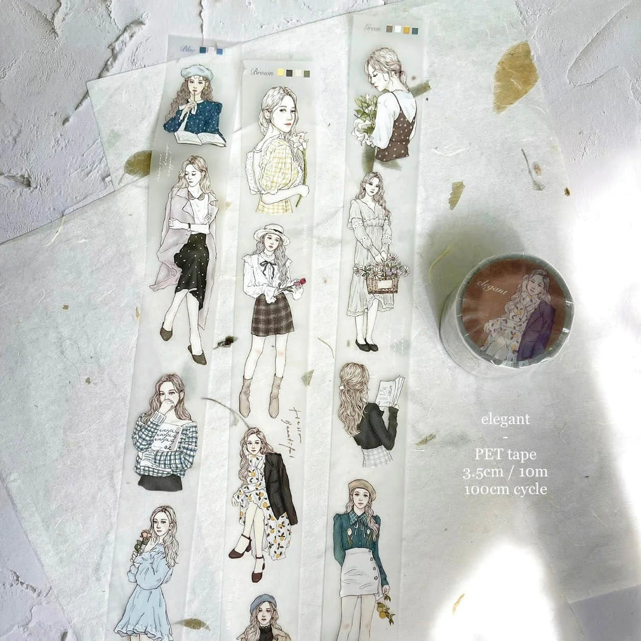 PION PET Tape Full Roll 10M: Elegant