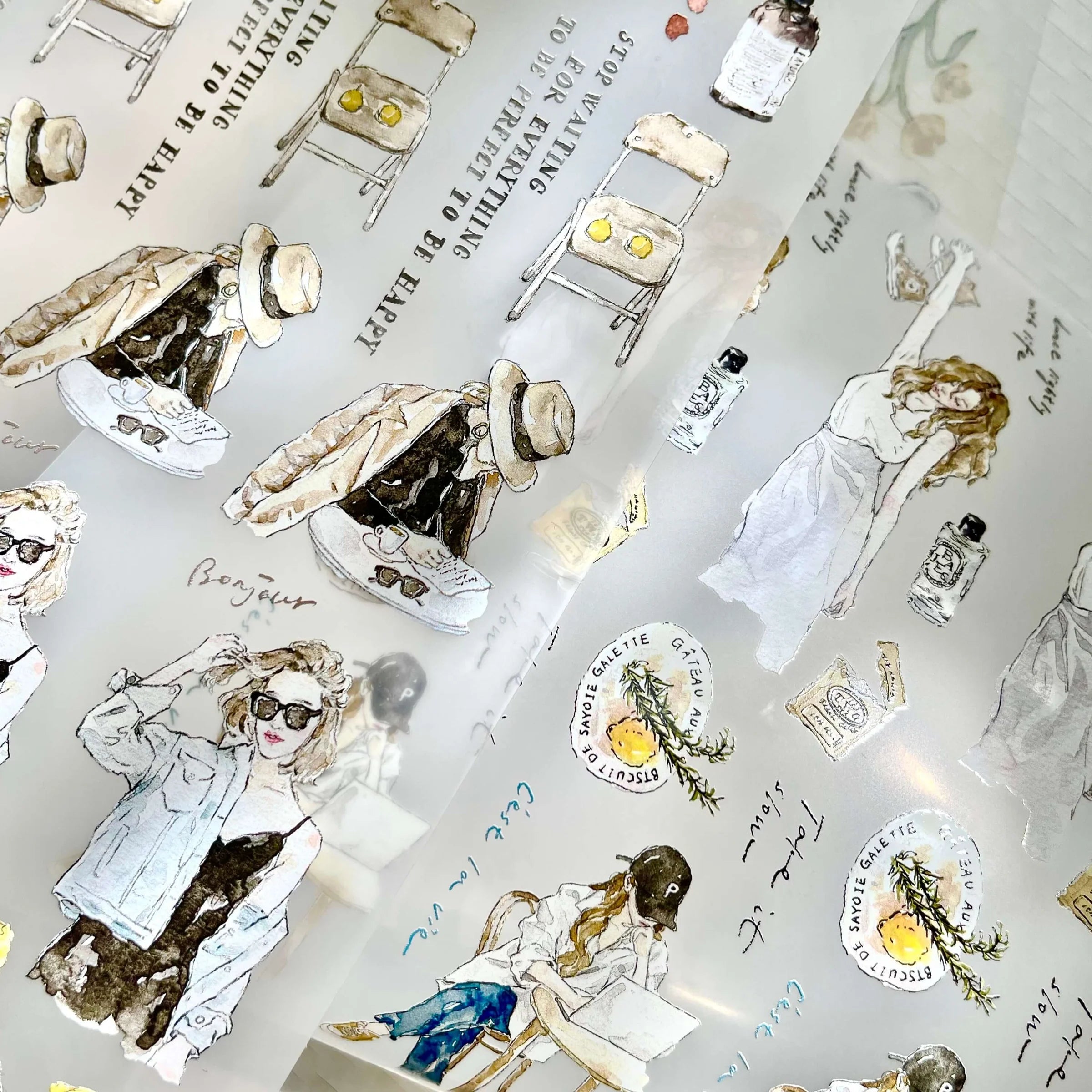 PION PET Tape Sample Roll 100cm: Chill Vol.1