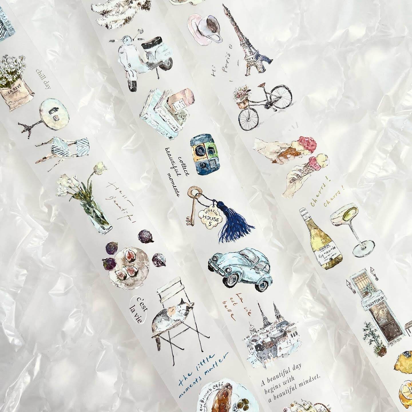 PION PET Tape Sample Roll 100cm: Chill Vol. 2