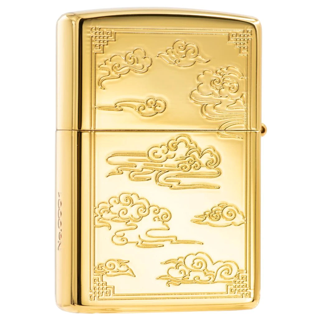 ZIPPO Lighter Moon Rabbit and Clouds