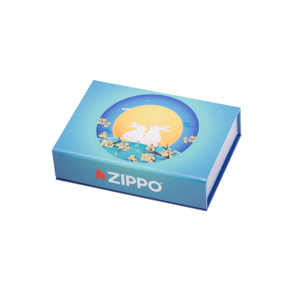 ZIPPO Lighter Moon Rabbit and Clouds