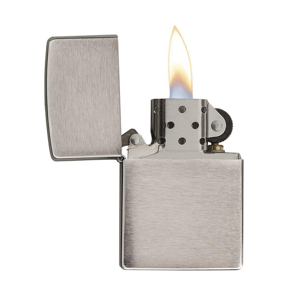 ZIPPO Lighter Armor Brushed Chrome