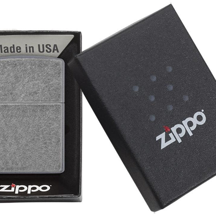 ZIPPO Lighter Antique Silver
