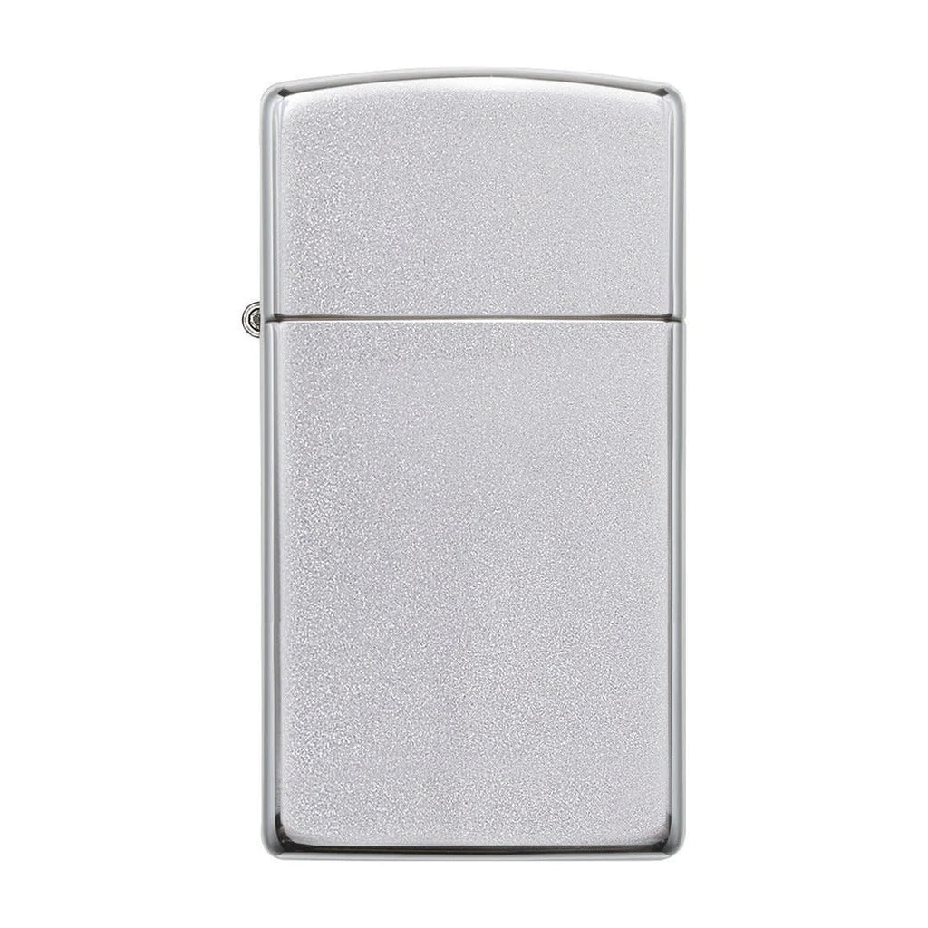 ZIPPO Lighter Slim Satin Chrome