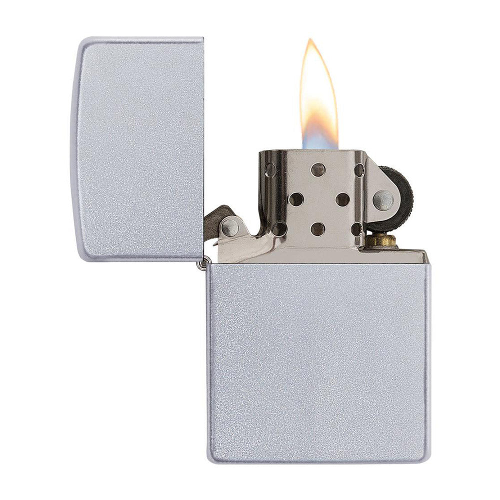 ZIPPO Lighter Satin Chrome