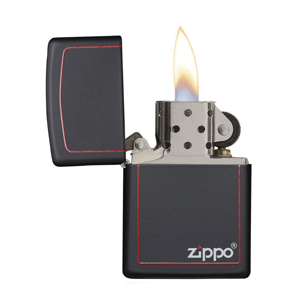ZIPPO Lighter Black Matte with Border