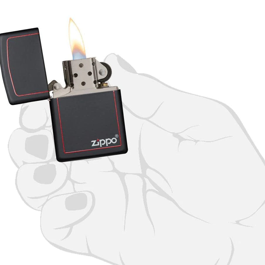 ZIPPO Lighter Black Matte with Border
