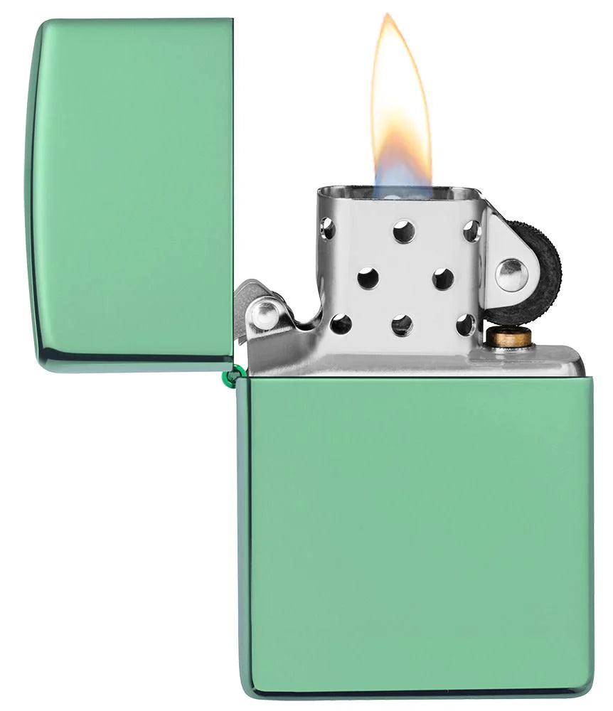 ZIPPO Lighter High Polish Green
