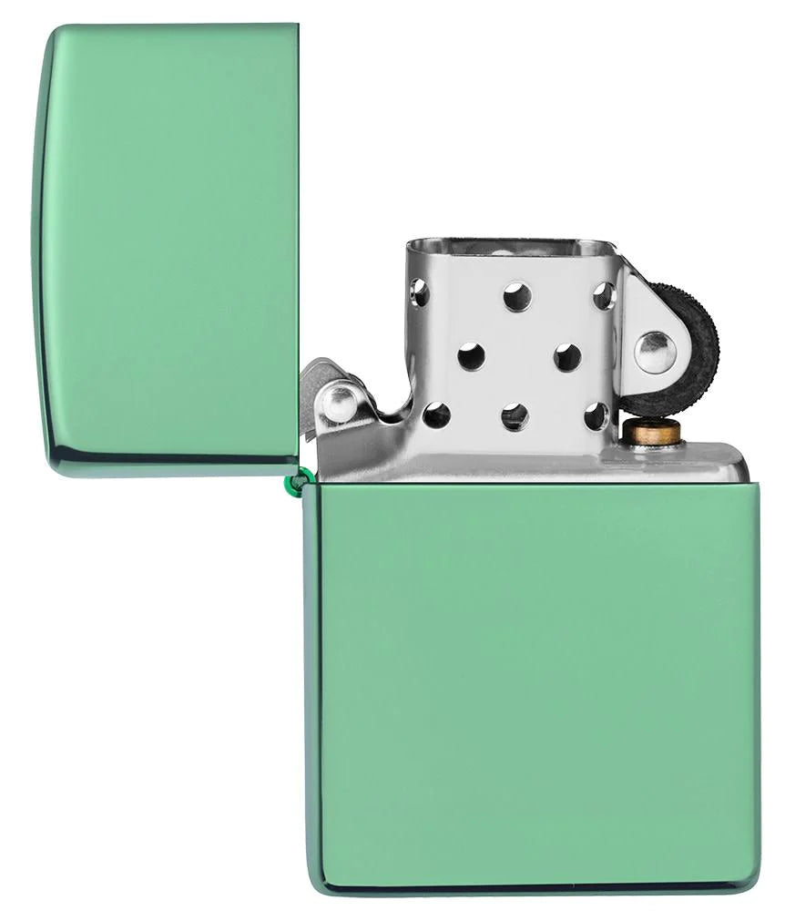 ZIPPO Lighter High Polish Green
