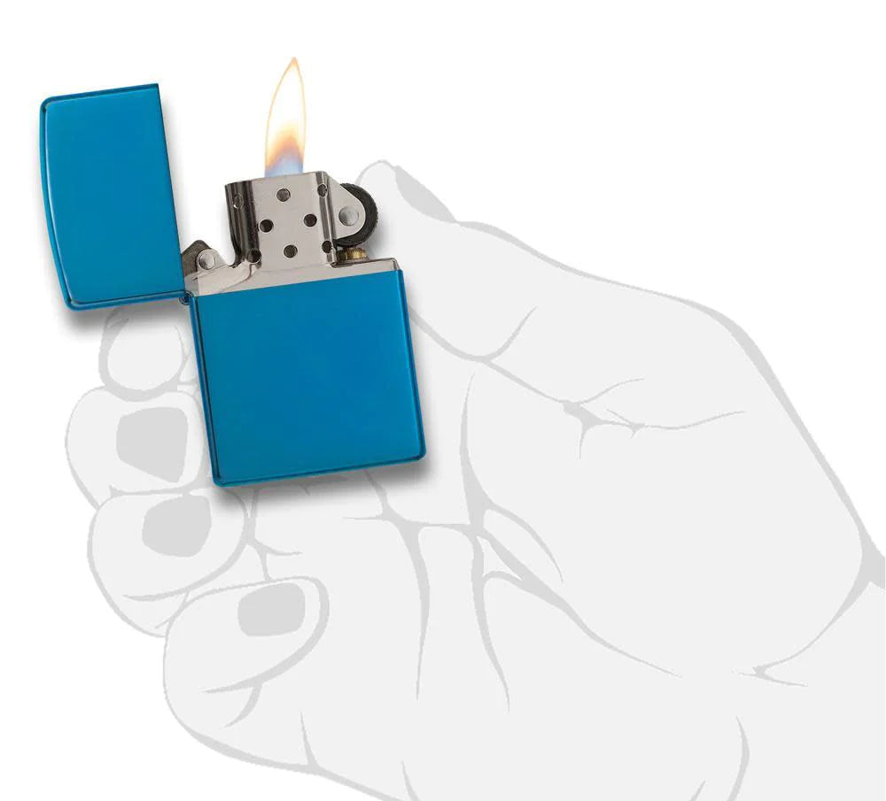 ZIPPO Lighter High Polish Blue