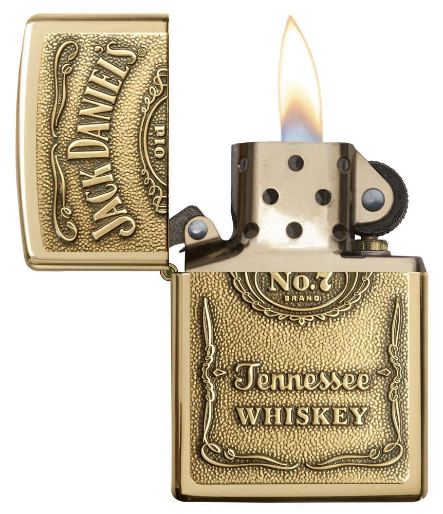 ZIPPO Lighter Jack Daniels Brass