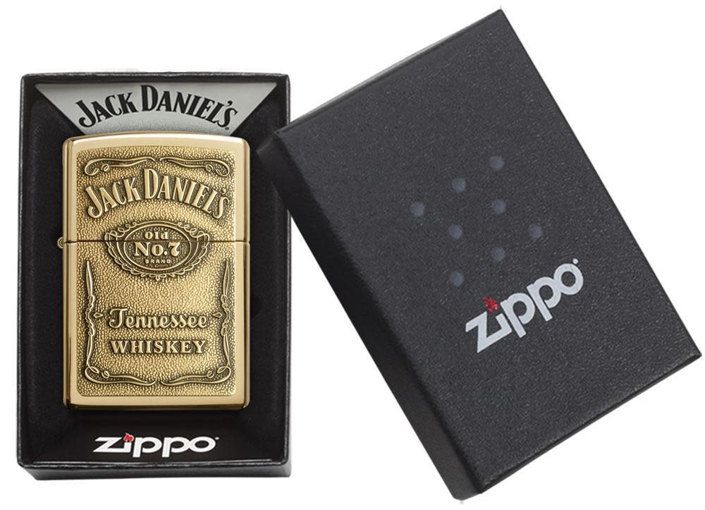 ZIPPO Lighter Jack Daniels Brass