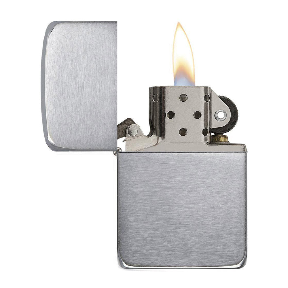 ZIPPO Lighter 1941 Replica Brushed Chrome