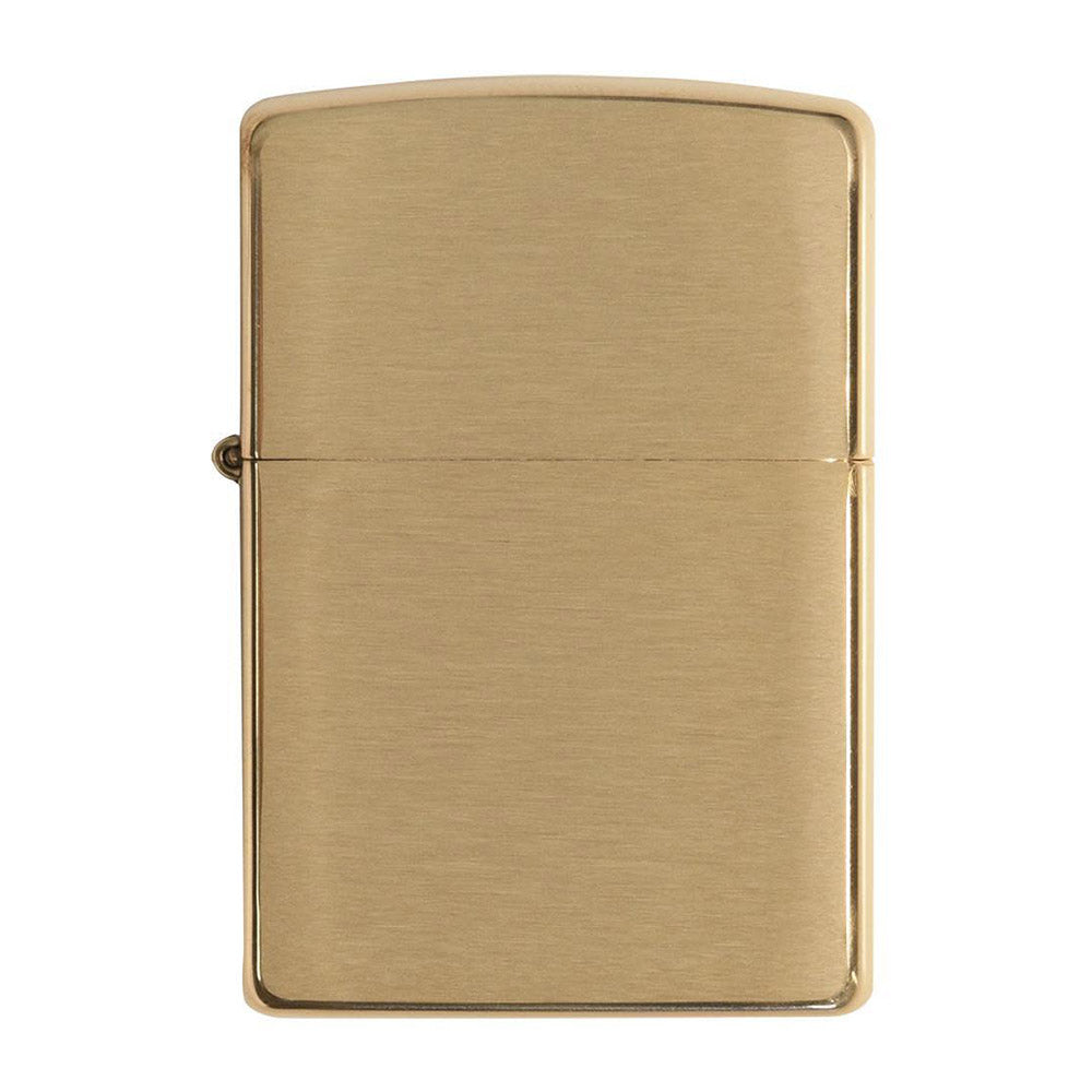 ZIPPO Lighter Brushed Solid Brass