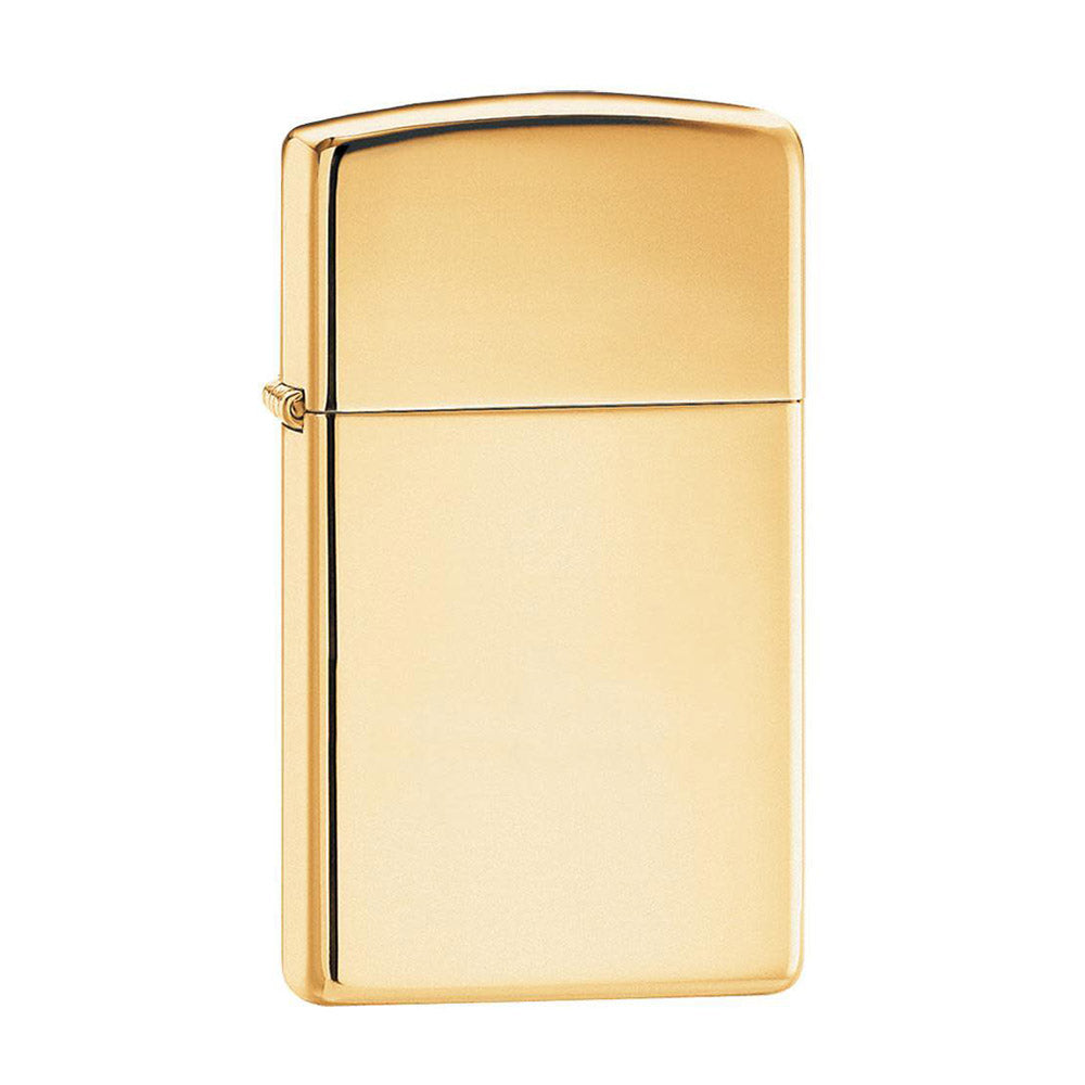 ZIPPO Lighter Slim High Polish Brass