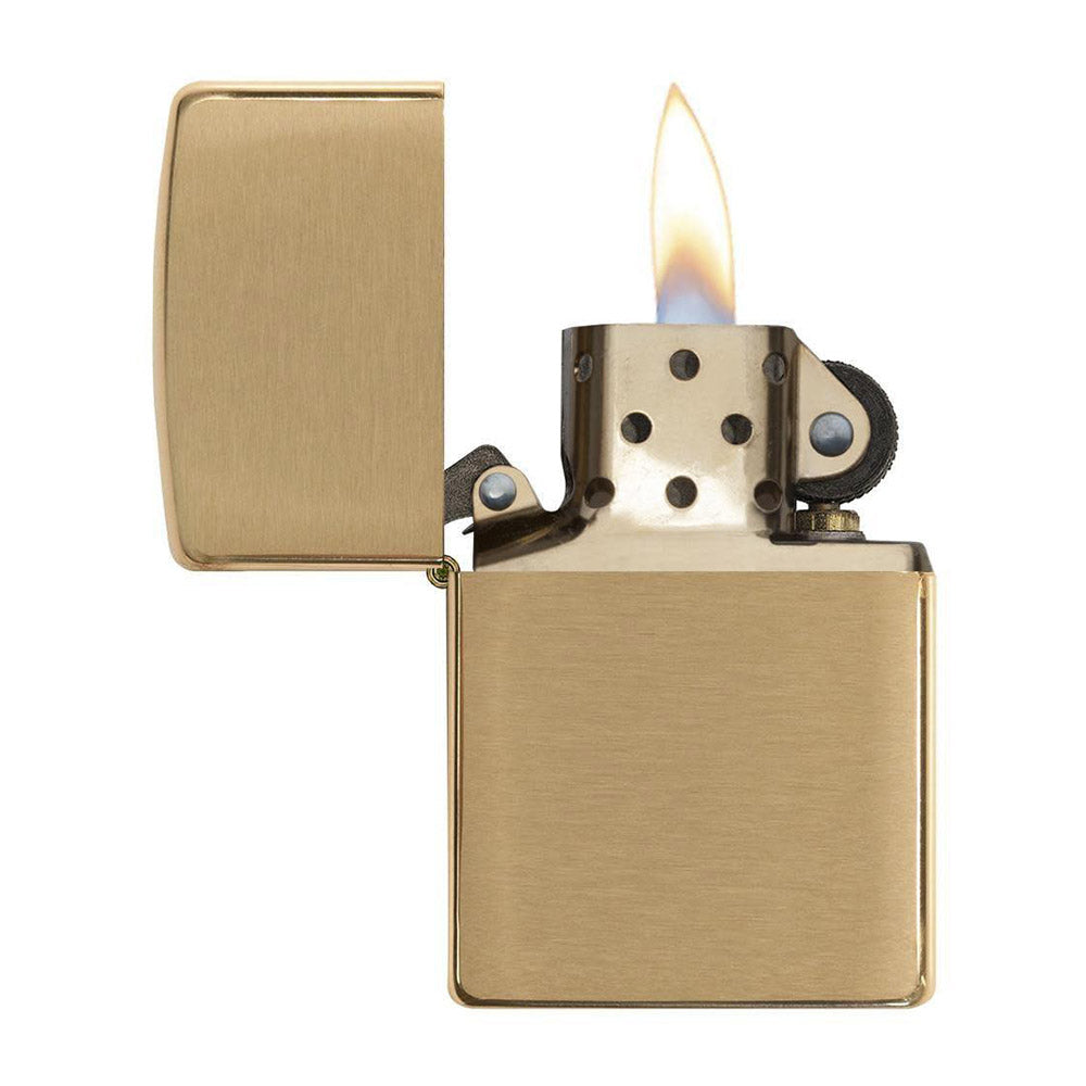 ZIPPO Lighter Armor Brushed Brass