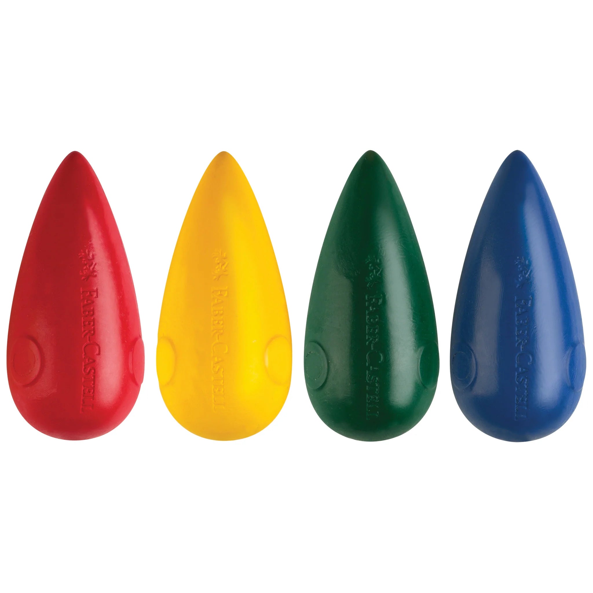 FABER-CASTELL Little Creatives Easy Grasp Bulb Crayons Set of 4