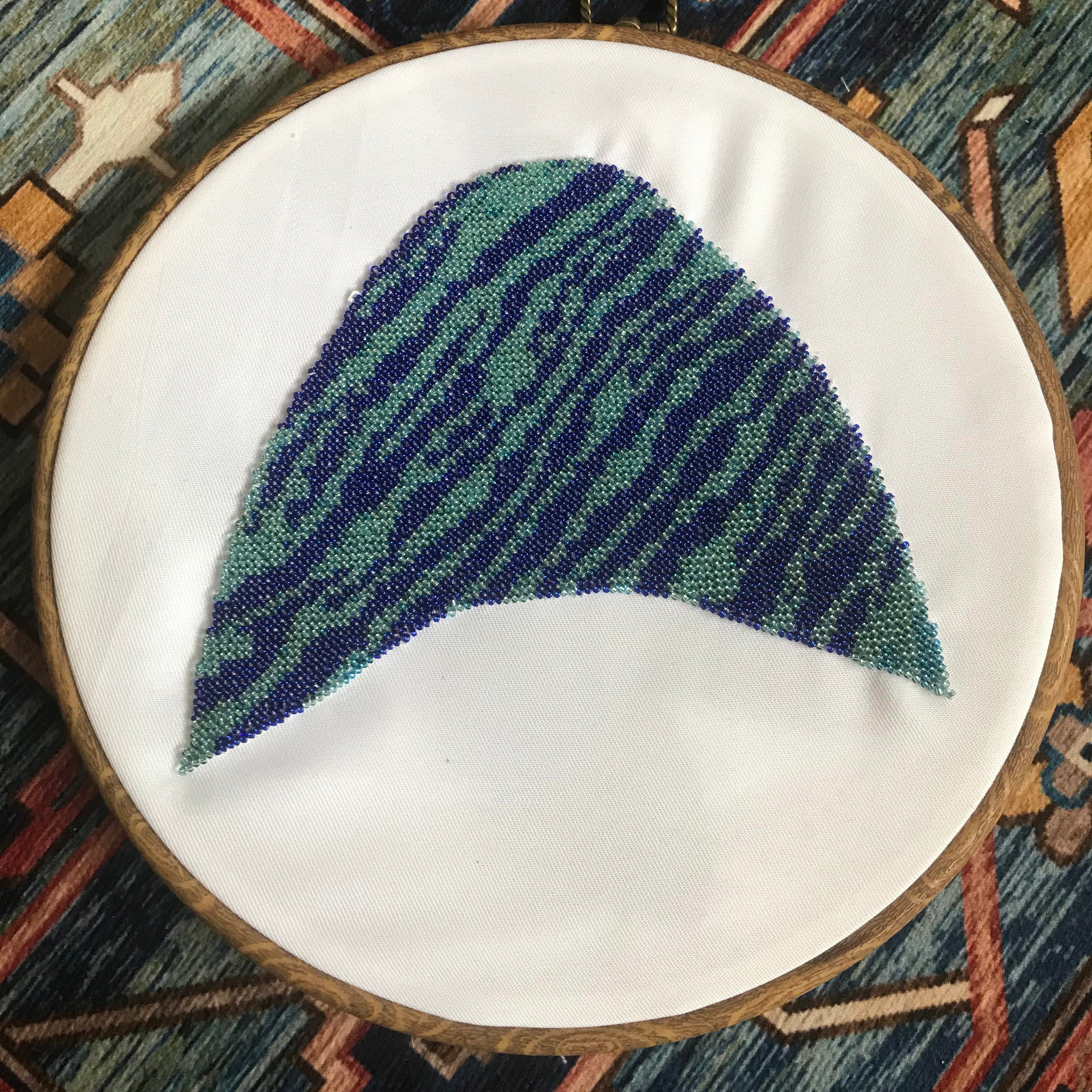 MANEKNYA Art Beading-Blue Panther