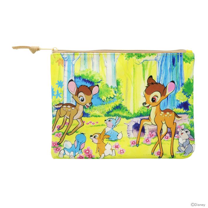 SUN-STAR Disney Retro Art Collection Flat Pouch Bambi