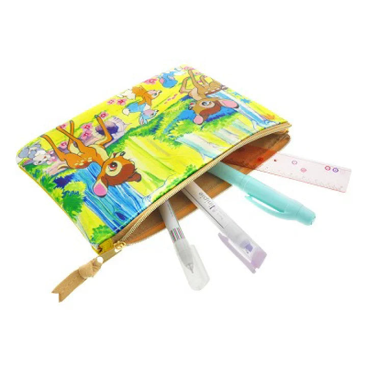SUN-STAR Disney Retro Art Collection Flat Pouch Bambi