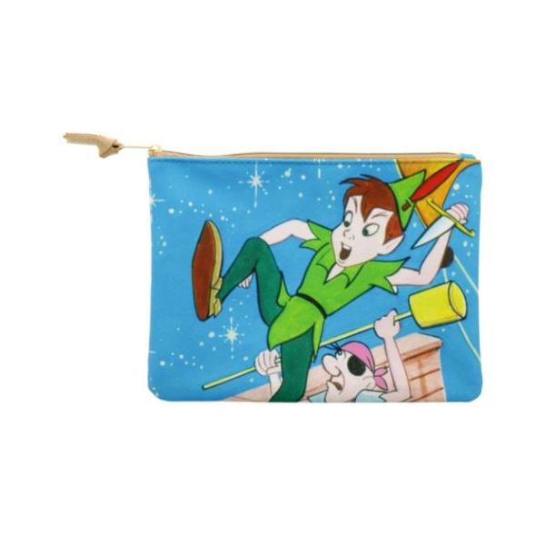 SUN-STAR Disney Retro Art Collection Flat Pouch Peter Pan