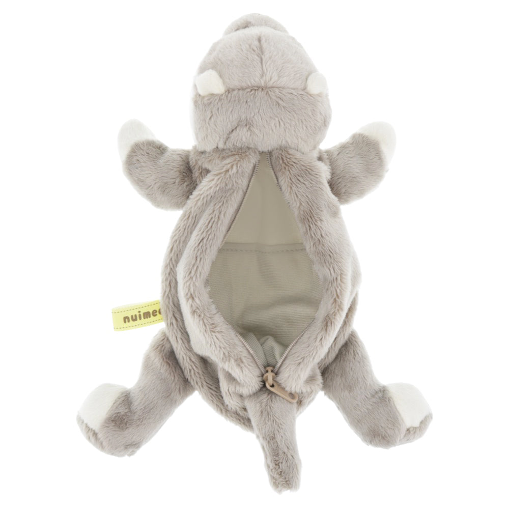 SUN-STAR Nuimee Fluffy Pen Case Lying Otter