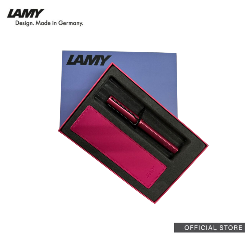 LAMY AL-Star Fiery Rollerball & Pen Pouch Set