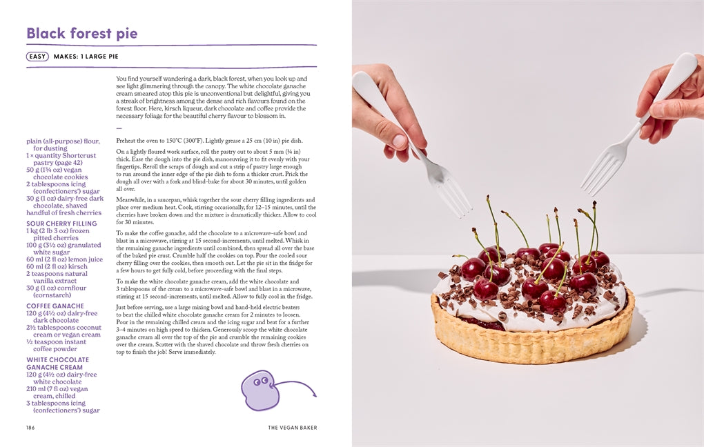 The Vegan Baker: The Ultimate Guide To Plant-Based Breads, Pastries, Donuts, Cookies, Cakes & More by Zacchary Bird