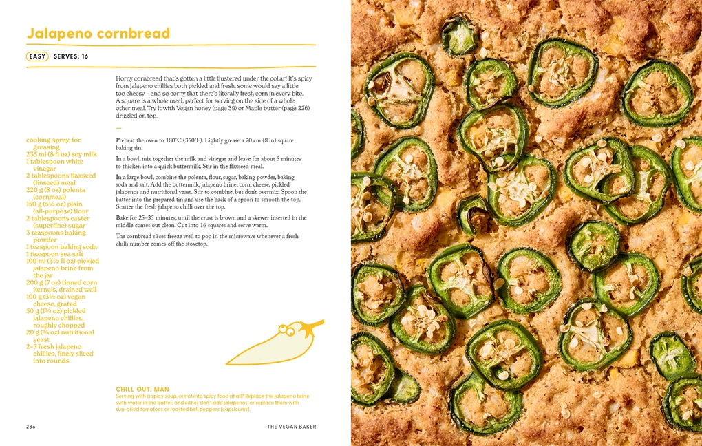 The Vegan Baker: The Ultimate Guide To Plant-Based Breads, Pastries, Donuts, Cookies, Cakes & More by Zacchary Bird