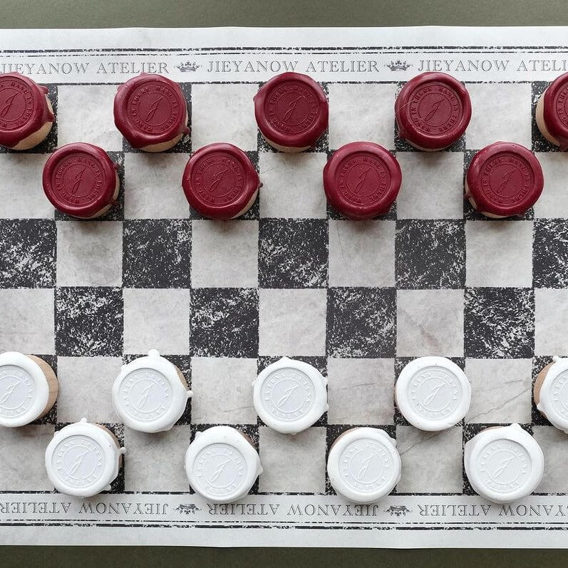 JIEYANOW ATELIER Rubber Stamp Let It Snow La Luna