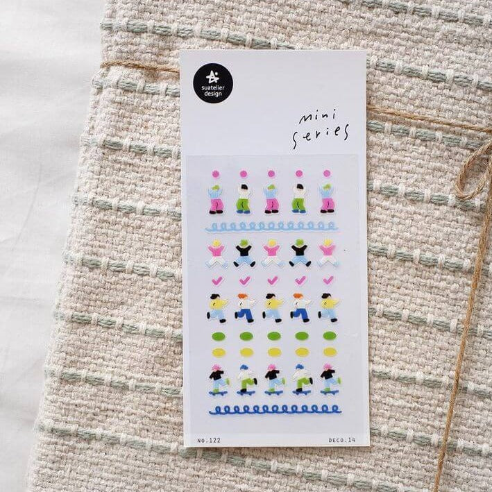 SUATELIER Mini Stickers Deco.14