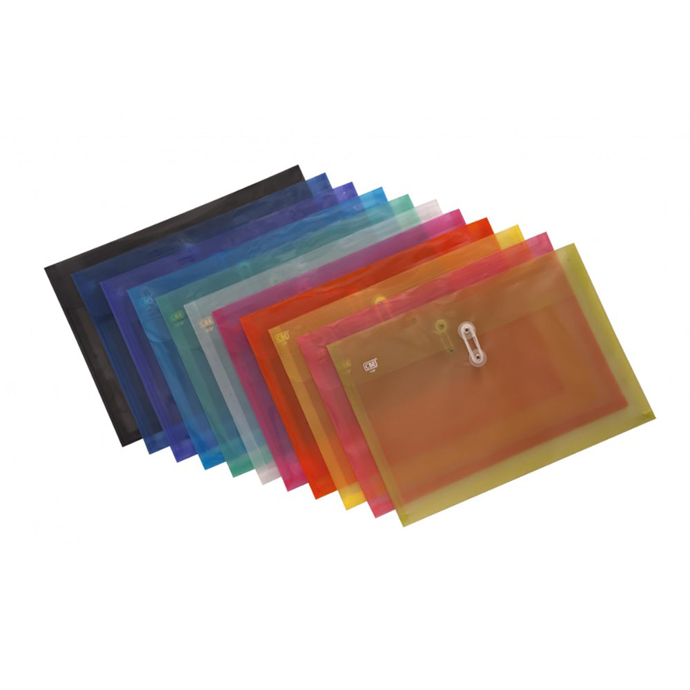 CBE Document Holder 103A A4-PP w/String LightGreen