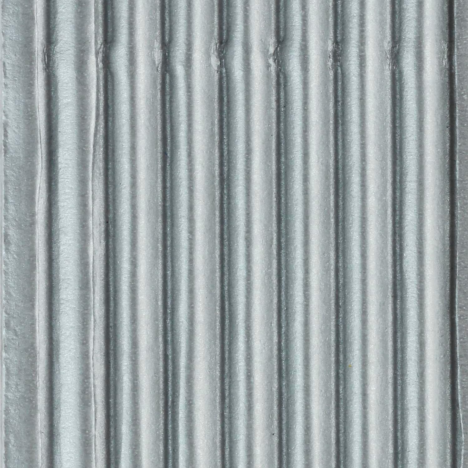 CLAIREFONTAINE Corrugated Cardboard Medium 50x70cm 1s Silver