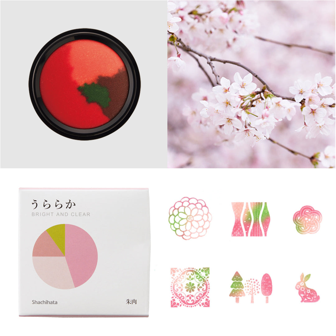 SHACHIHATA Watashi No Iro Ink Pad Bright & Clear