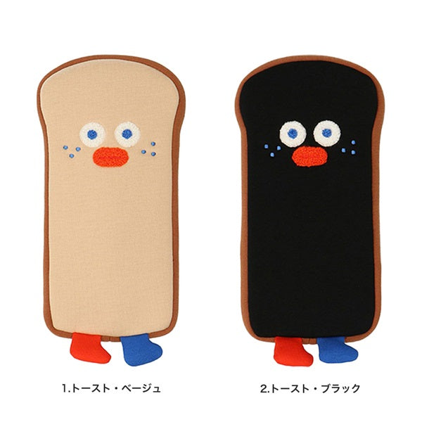 BRUNCH BROTHER Pen Case Toast Black