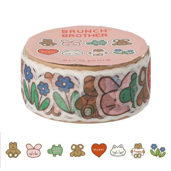BRUNCH BROTHER Masking Tape Separate Bear
