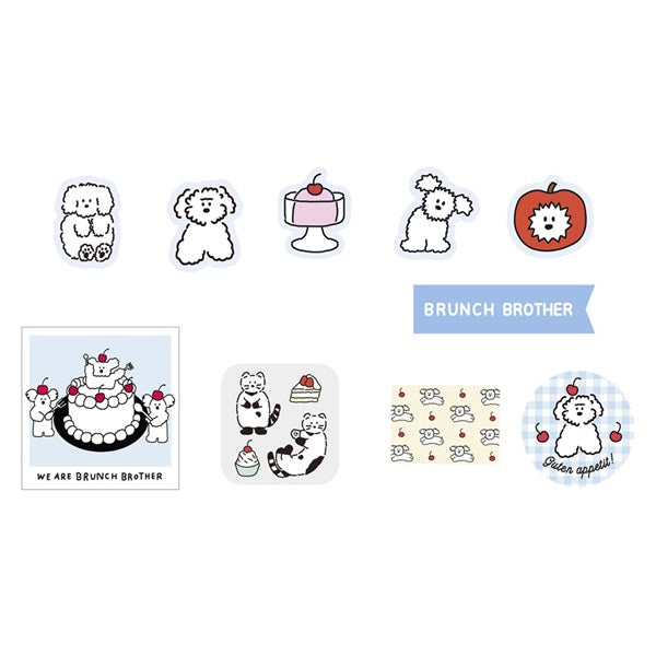 BRUNCH BROTHER Sticker Puppy