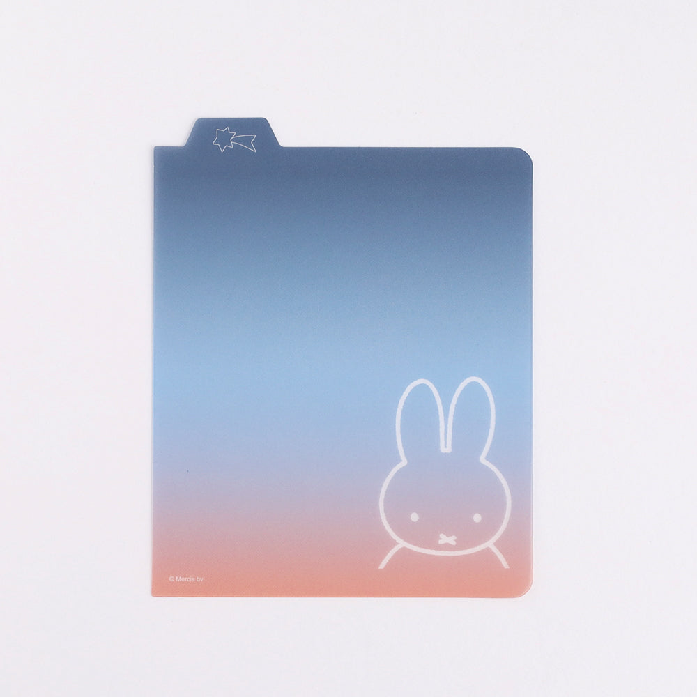 MIFFY x greenflash Underlay for Ring Note Square 11.8x14.9cm miffy