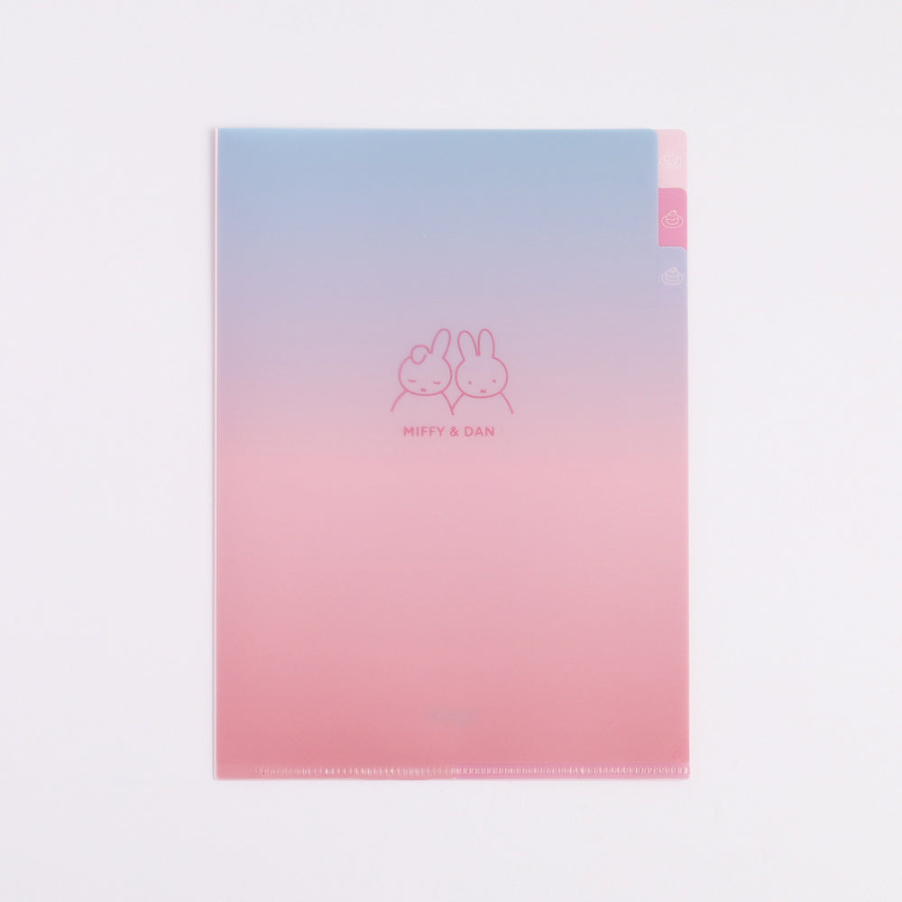 MIFFY x greenflash Pocket Clear File A5 miffy & dan