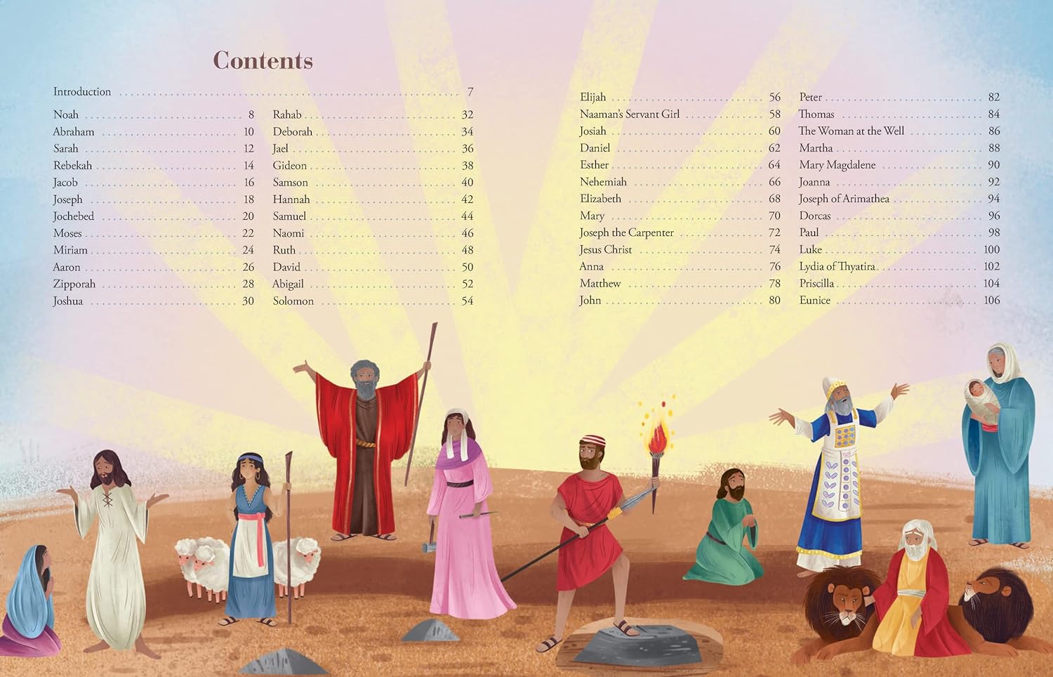 Courageous and Bold Bible Heroes: 50 True Stories of Daring Men and Women